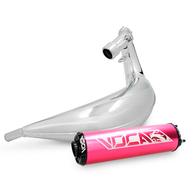 Escape Derbi Senda/DRD / Aprilia RX/SX VOCA Cross Chromed 50/70cc (CE)
