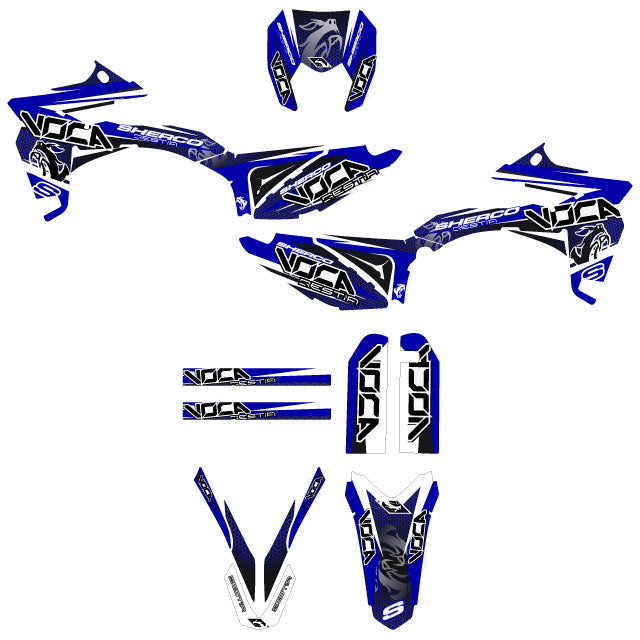 Kit de vinilos VOCA Bestia Sherco 50cc 19 pegatinas