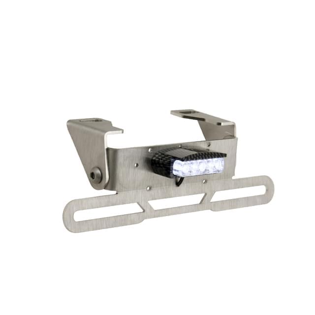 Portamatriculas Voca Racing ONE-LED Honda SH125/150cc inoxidable